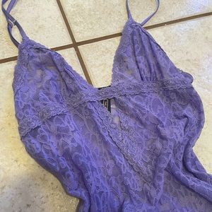 Vintage Victoria’s Secret lace slip dress lingerie